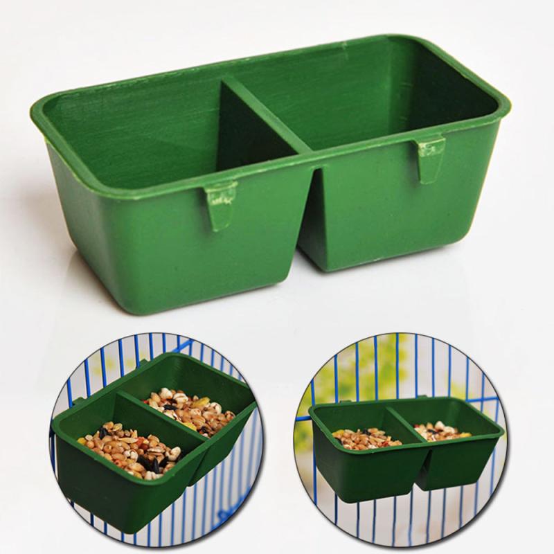 Bird Feed Box For Wire Cage Rabbit Cage Bird Utensils