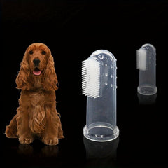 Dog Finger Toothbrush Kit for Pet Oral Health