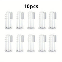 Dog Finger Toothbrush Kit for Pet Oral Health