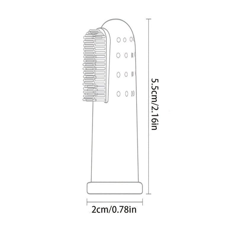 Dog Finger Toothbrush Kit for Pet Oral Health