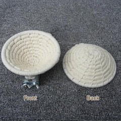 Rope Woven Pet Bird Nest Hanging Bed Parrot Valley Bird Hamster Pet Bed