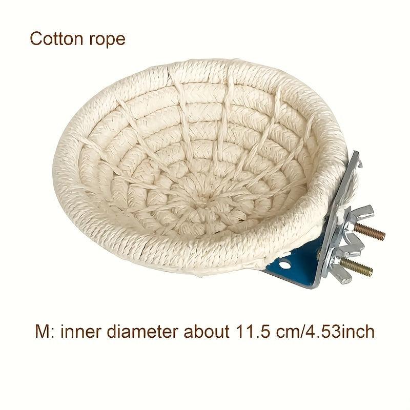 Rope Woven Pet Bird Nest Hanging Bed Parrot Valley Bird Hamster Pet Bed