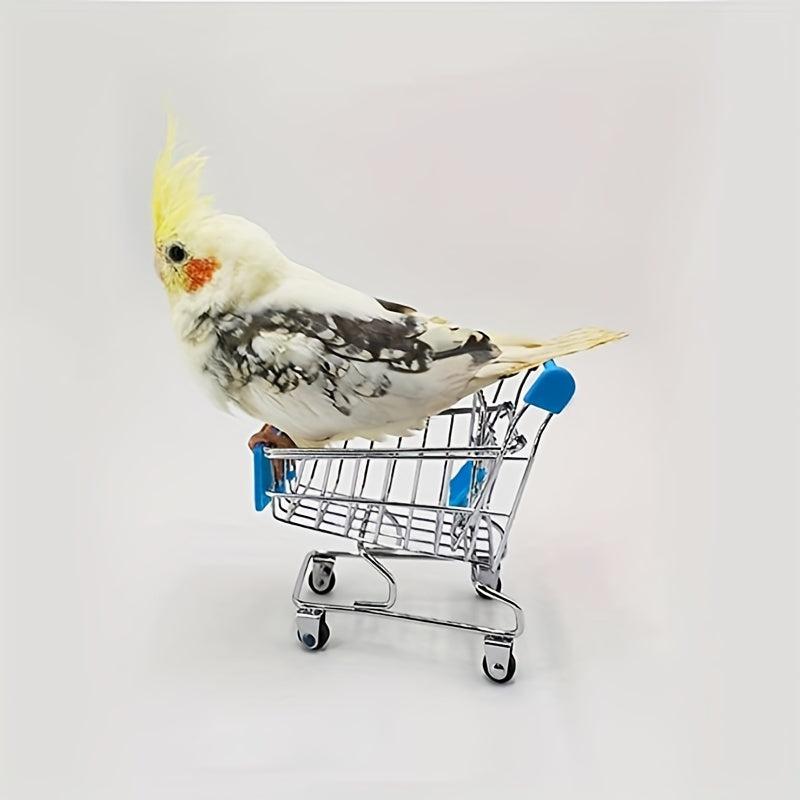 Bird Shopping Cart & Skateboard Play Set - Fun & Training