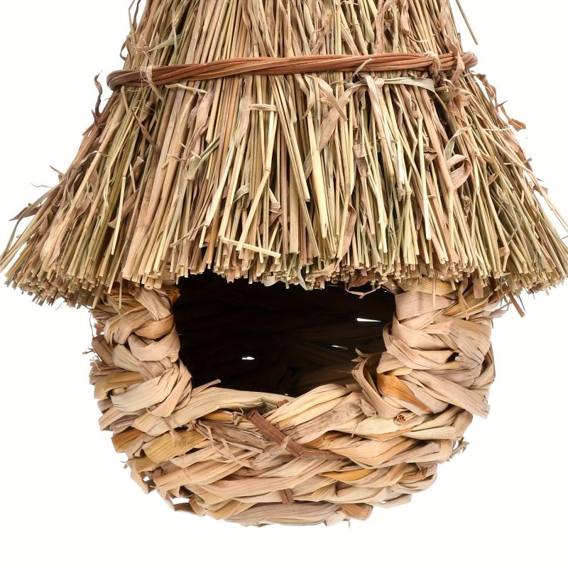 Straw Bird Nest Creative Bird Cage Bird House Outdoor Decoration