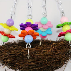 Pet Bird Swing Parrot Parakeet Budgie Cockatiel Hammock Hanging Toys