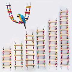 Colorful Beaded Climbing Ladder for Birds Toys