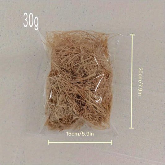 Natural Grass Bird Nest Mat Soft Bedding for Small Birds 30g/90g