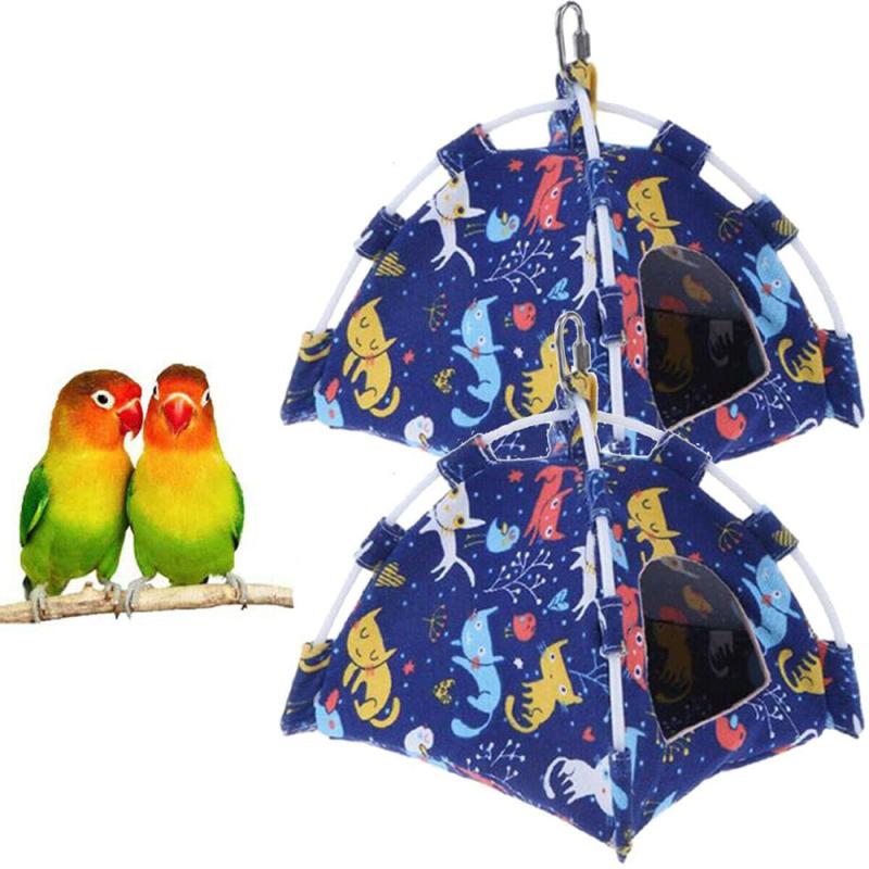 Cozy Parrot Hammock & Bird Nest Cage Tent Hanging Bed