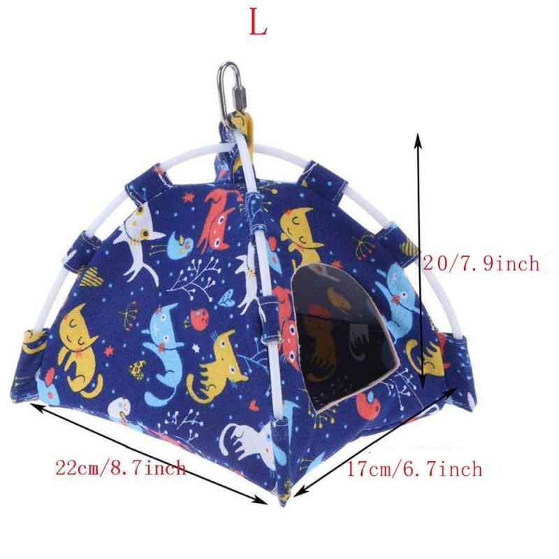 Cozy Parrot Hammock & Bird Nest Cage Tent Hanging Bed