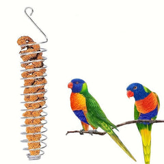 Stainless Steel Bird Feeder Budgie Parakeet Parrot Fruit Basket