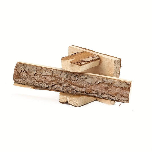Natural Wood Hamster Seesaw Log Toy for Small Pet Cage Gnaw Bite Teeth Supplies