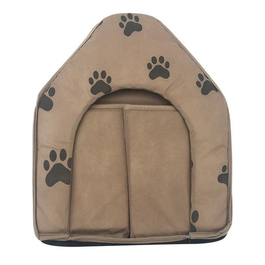 Portable Indoor Dog House Pet Shelter Dog Bed Removable Washable Dog Nest