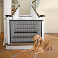 Pet Gate Safety Fence Mesh Isolation No Drilling