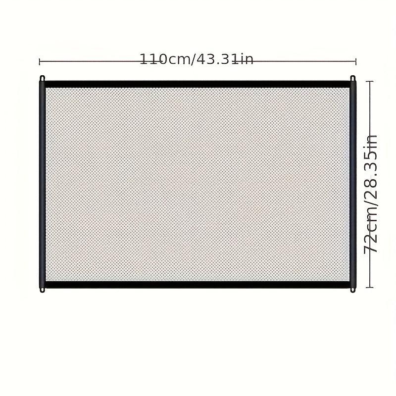 Pet Gate Safety Fence Mesh Isolation No Drilling