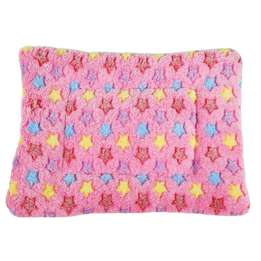 Soft Flannel Pet Cushion Mat for Cozy Sleeping