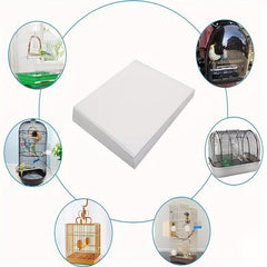 100pcs Non Woven Bird Cage Liners Absorbent Paper for Bird Cage Supplies