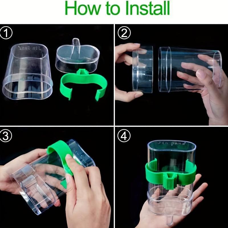 Automatic Bird Feeder & Water Dispenser for Pigeons Chickens