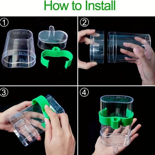 Automatic Bird Feeder & Water Dispenser for Pigeons Chickens