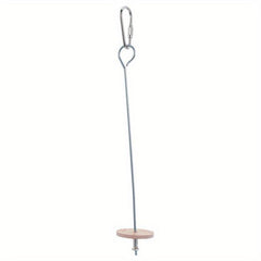 Stainless Steel Bird Food Holder and Treat Skewer for Parrots