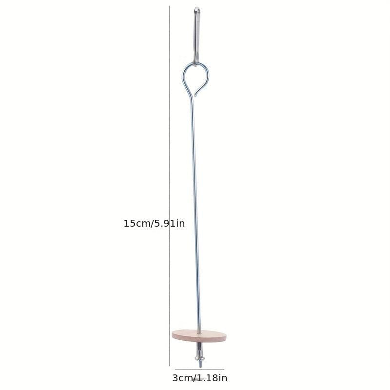 Stainless Steel Bird Food Holder and Treat Skewer for Parrots