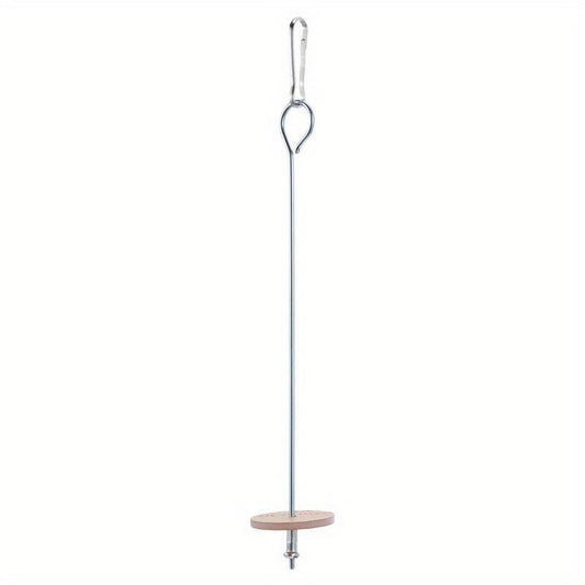 Stainless Steel Bird Food Holder and Treat Skewer for Parrots
