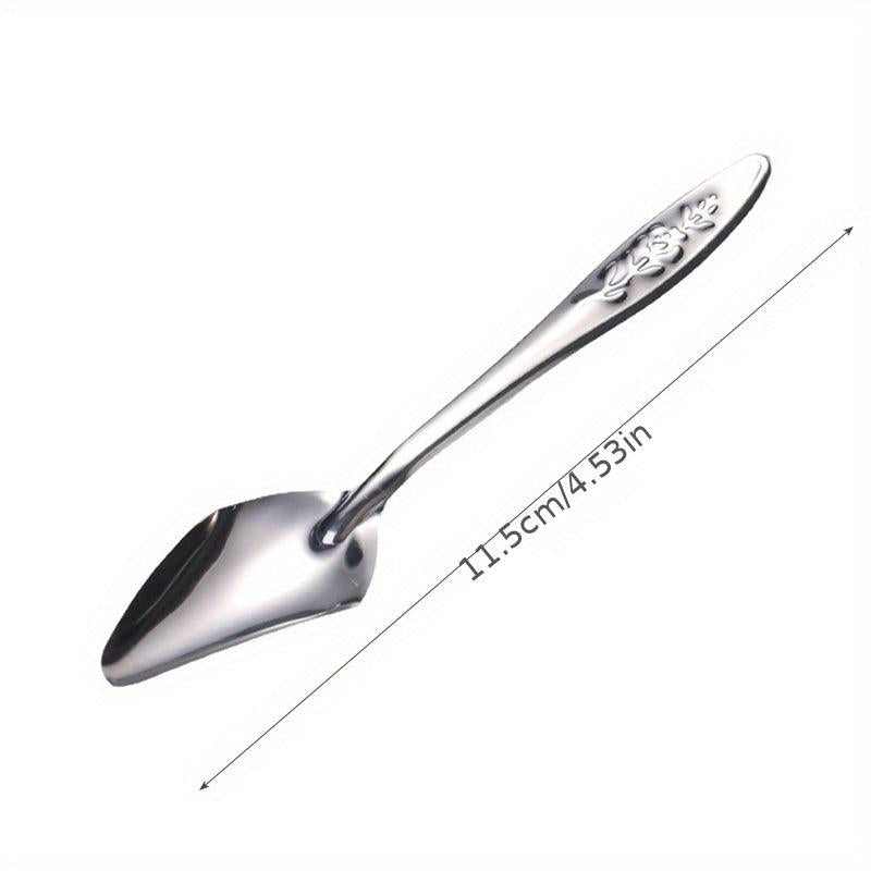 Small Bird Feeder Spoon Stainless Steel for Baby Birds