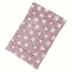 Warm Plush Flannel Pet Mats Thickened Cushion