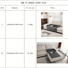 Washable Non Slip Dog Bed Cover Couch Protector