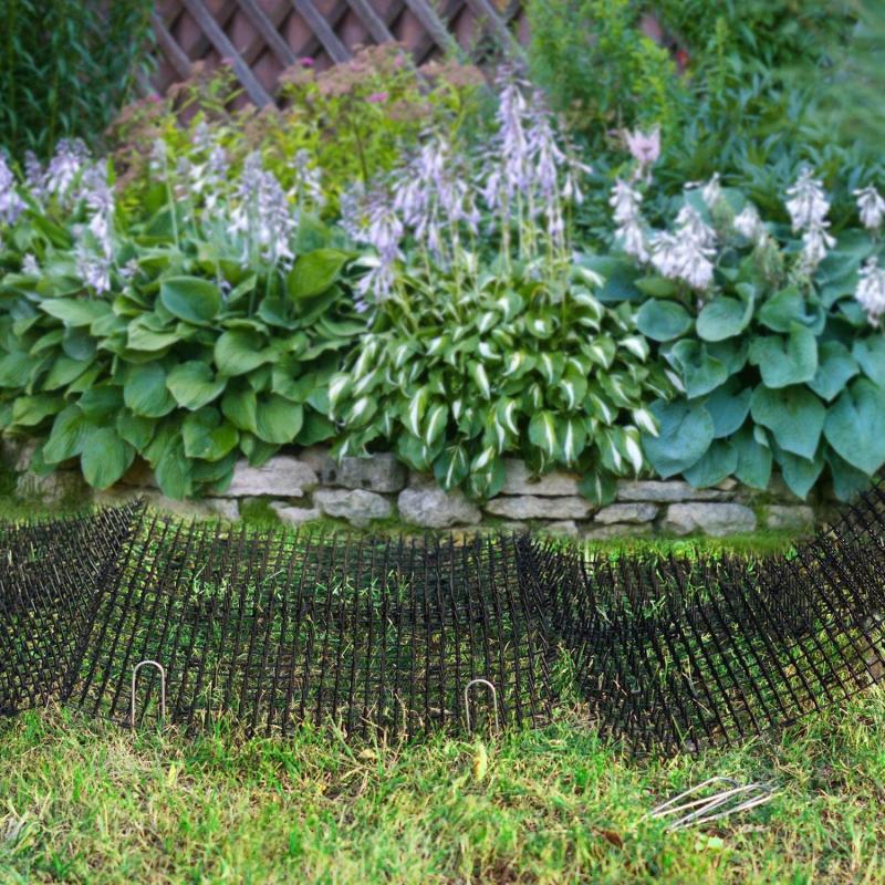 12pcs Cat Deterrent Mat w/ Spikes Indoor & Outdoor Use