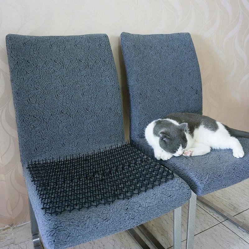 12pcs Cat Deterrent Mat w/ Spikes Indoor & Outdoor Use