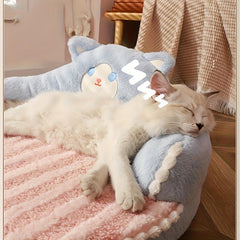 Cat Bed Pet Pad Cushion for Small Medium Dogs Cats Durable Mat
