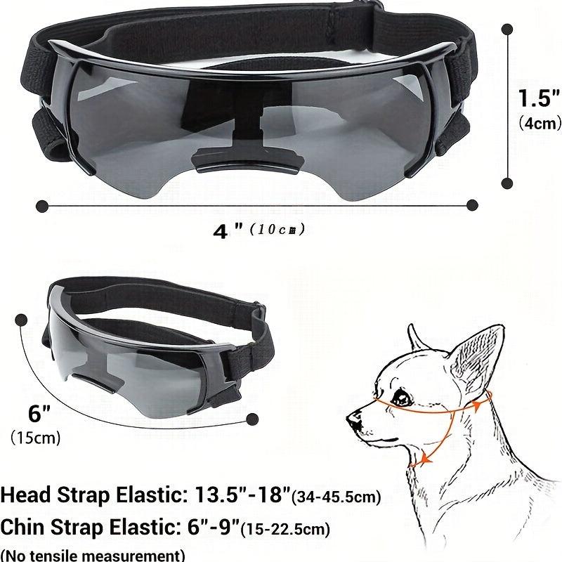 Dog Goggles UV Protection Doggy Sunglasses Windproof Pet Glasses