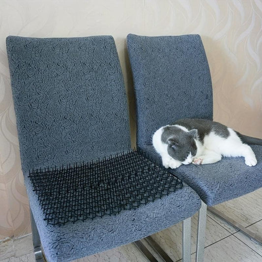12pcs Anti-Scratching Mats for Cats - Keep Your Outdoor Spaces Cat-Free