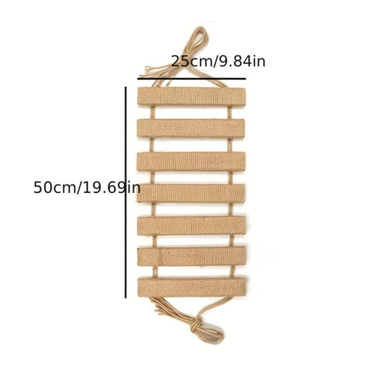 Cat Ladder Bridge Pet Furniture Sisal Soft Ladder Kitten Toy
