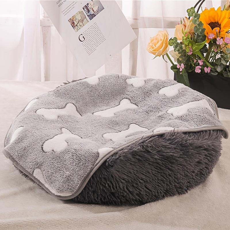 Soft and Warm Pet Blanket for Dogs and Cats - Cozy Indoor Blanket