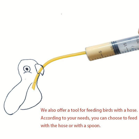 20ml Needle Bird Feeder Birds Chick Feeding Spoon Bird Supplies Hand Tools