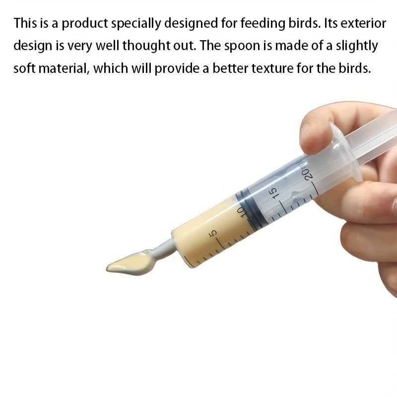 20ml Needle Bird Feeder Birds Chick Feeding Spoon Bird Supplies Hand Tools