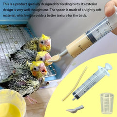 20ml Needle Bird Feeder Birds Chick Feeding Spoon Bird Supplies Hand Tools