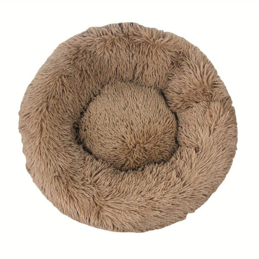 Soft Round Cat Bed for Indoor Cats