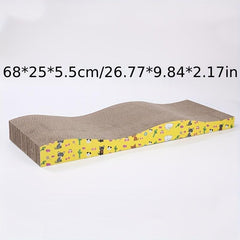 Large Cat Scratching Mat Interactive Toy Pad for Small & Large Cats