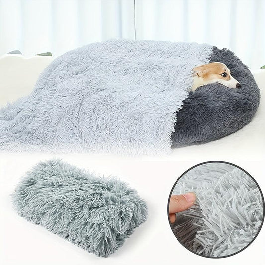 Soft Pet Fleece Blanket Fluffy Dog Cat Blanket