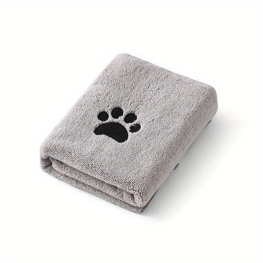 Dog Towel Pet Bath Towel Quick Dry Absorbent Thickened Cat And Dog Blanket