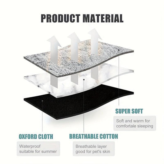Self Warming Cat Dog Bed Mat Extra Warm Thermal Pet Pad Indoor Outdoor