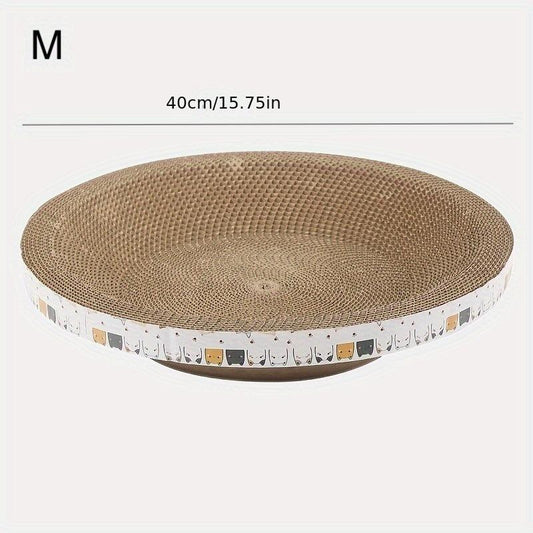 Durable Cardboard Cat Scratcher Lounge Bed