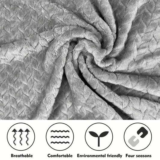 Soft Pet Throw Blanket Warm Dog Bed Mat for Indoor Cats/Dogs