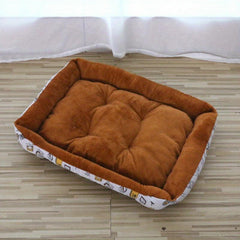 Rectangular Soft Cat Nest Thickened Warm Cat Sofa Bed Mat Cat Cushion Nest