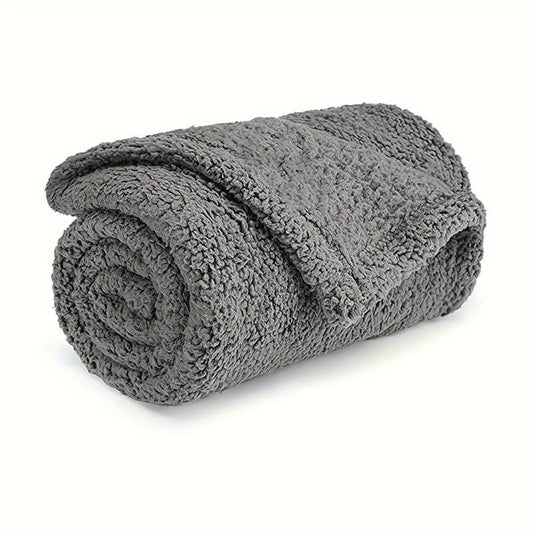 Plush Pet Dog Blanket Warm Cushion Mat
