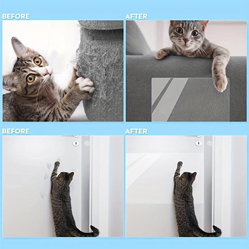 Cat Scratch Furniture Protectors Guards Anti Scraper Pet Durable Sticker