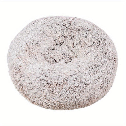 Warm Plush Cat Bed, Washable, Cat Sleeping Cushion