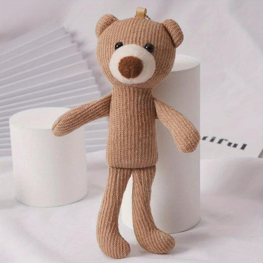 Cute Bear Plush Dog Chew Toy for Small and Medium Dogs